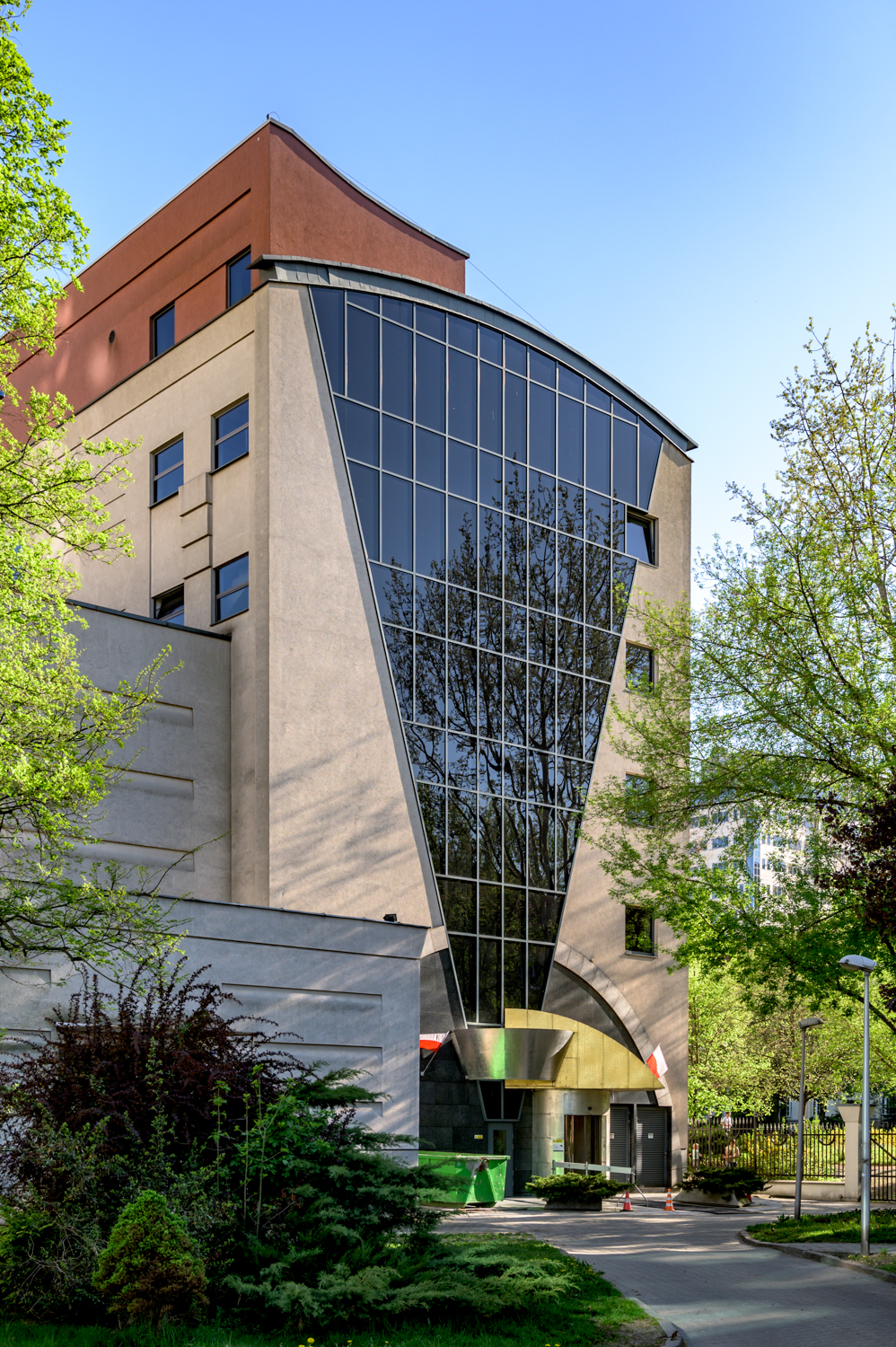 Zdjęcie architektury budynku Budynek biurowy Narodowego Banku Polskiego